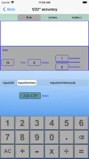 digital length calculator iphone screenshot 4