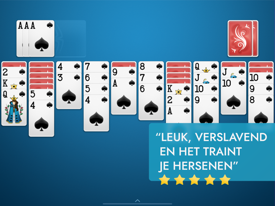 ⋆Spider Solitaire iPad app afbeelding 2