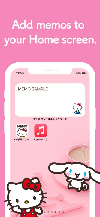 Notepad Sanrio characters: Screenshot 2 von 10