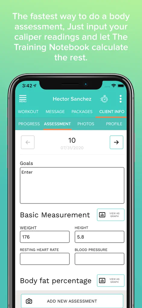 The Training Notebook - Health & Fitness App | MWM