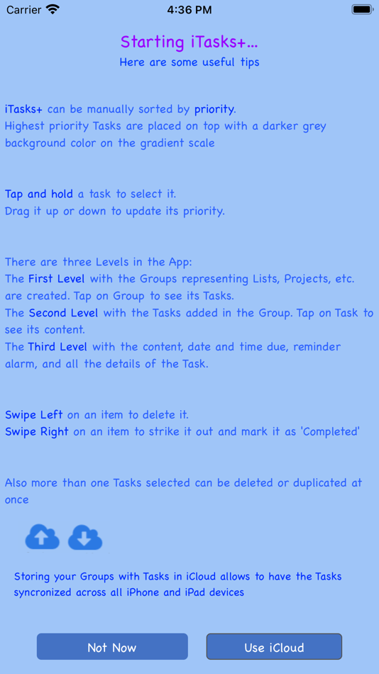#3. iTasks+ (iOS) Podle: Dottedcloud Ltd