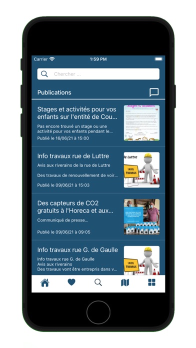 Courcelles en poche Screenshot