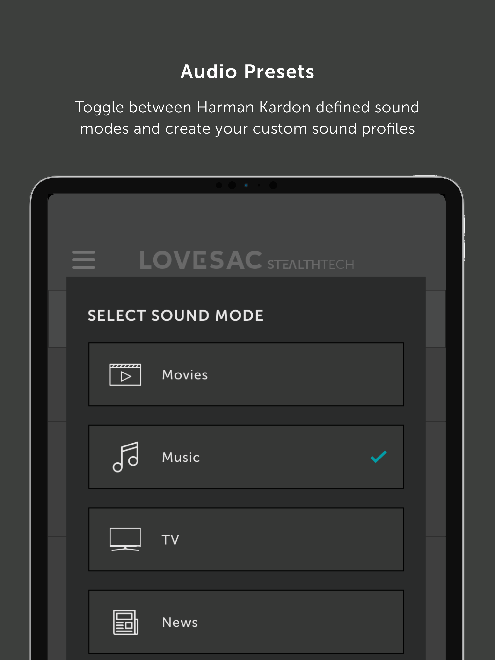 Lovesac StealthTech
