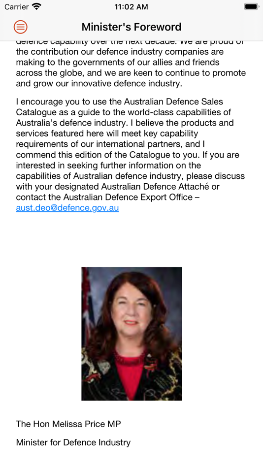 #5. ADEO Portal (iOS) By: Australian Government Department of Defence