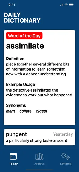 Game screenshot Daily Dictionary mod apk