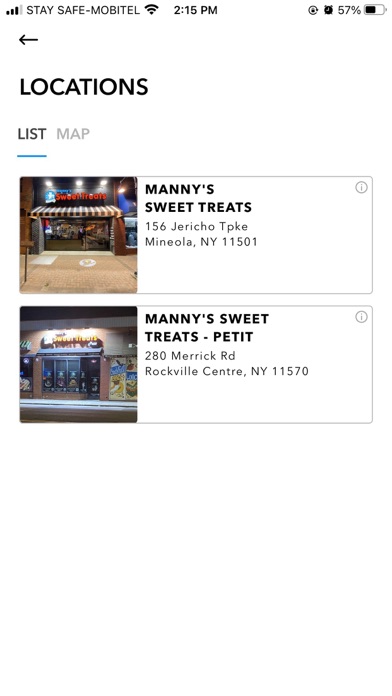 Manny's Sweet Treats Screenshot 2 - AppWisp.com Manny's Sweet Treats Screenshot 2 - AppWisp.com