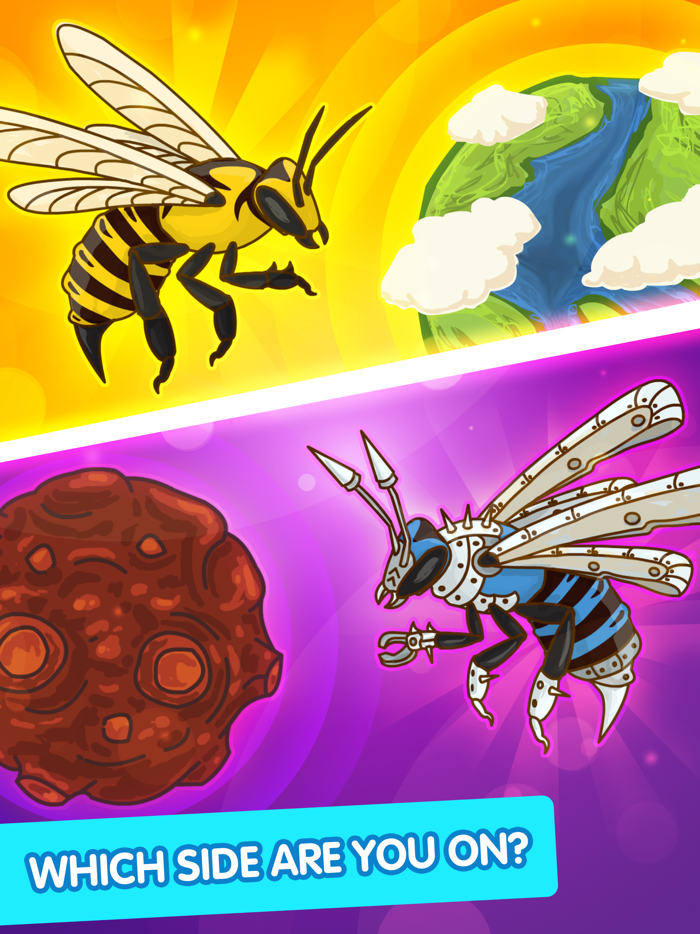 Angry Bee Evolution - Clicker