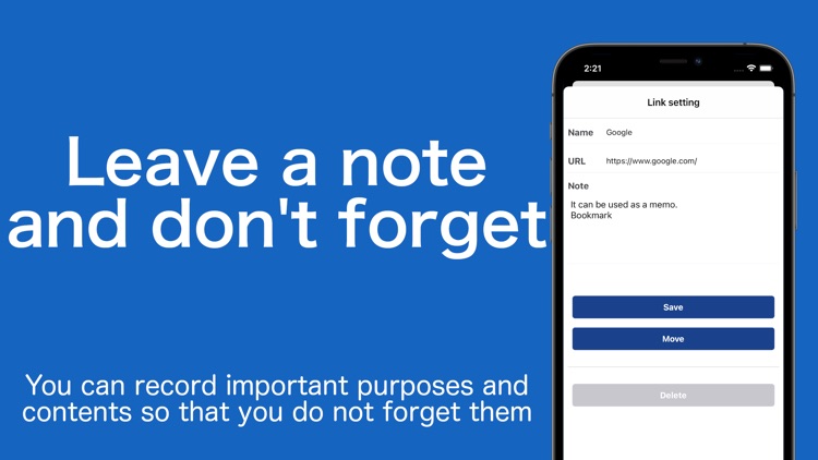 Bookmarks - Manage favorites screenshot-3