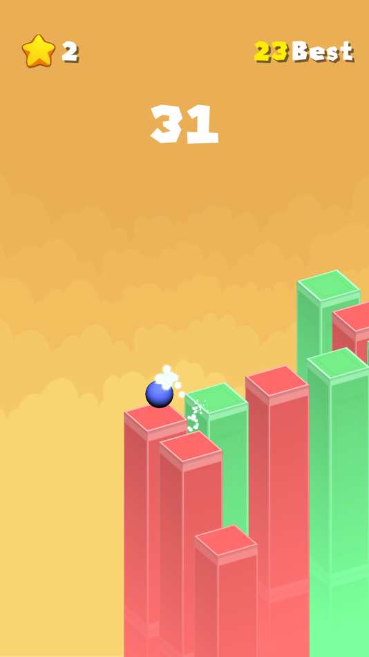 #5. Jump Ball Endless 3D (iOS) Podle: Cuong Du Duc
