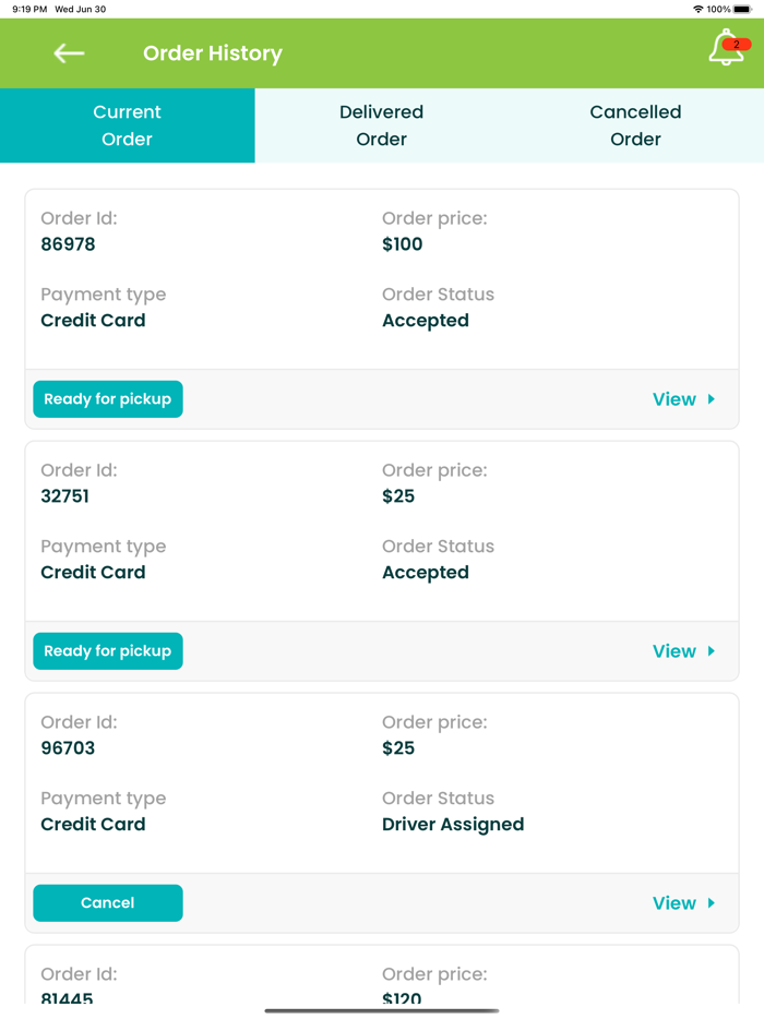 KE Restaurant Dashboard