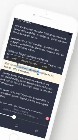 Game screenshot German Reading and Listening apk
