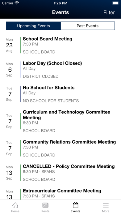 Spring-Ford School District Screenshot