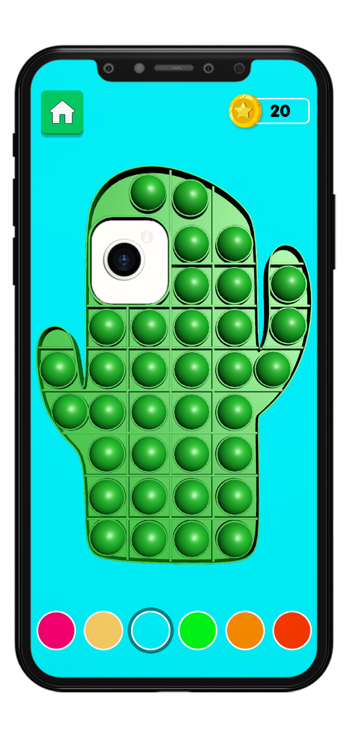 Pop it Mobile Case poppet Pro