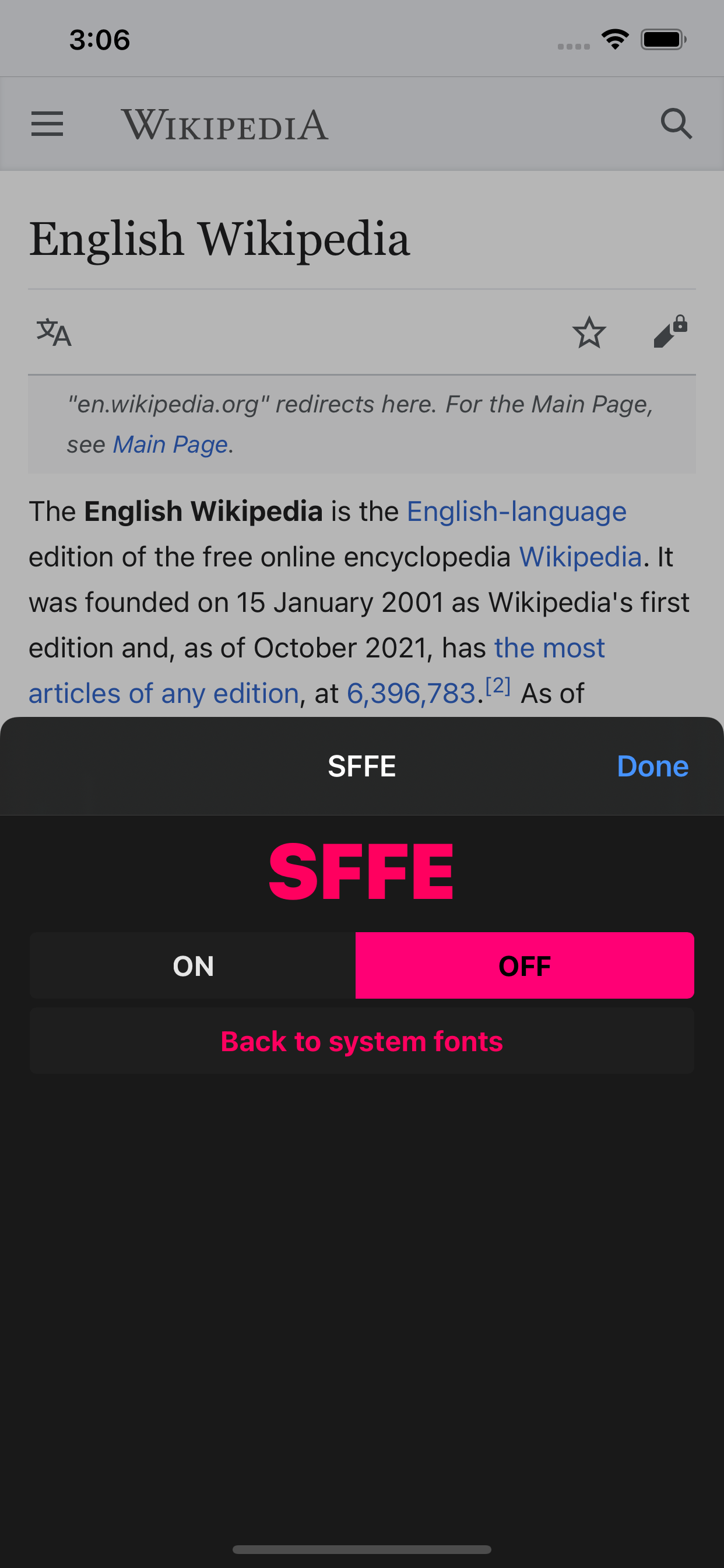 SFFE