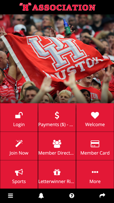 H Association Letterwinners iPhone screenshot 1 - Business app