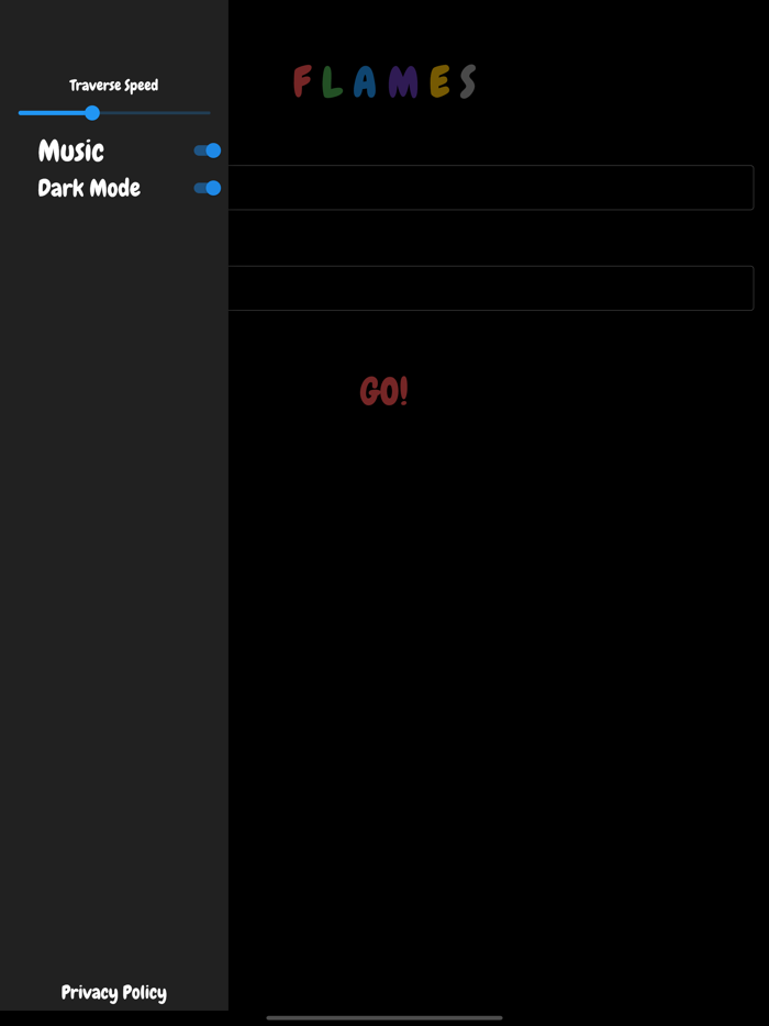 Flames - Love Test By Name