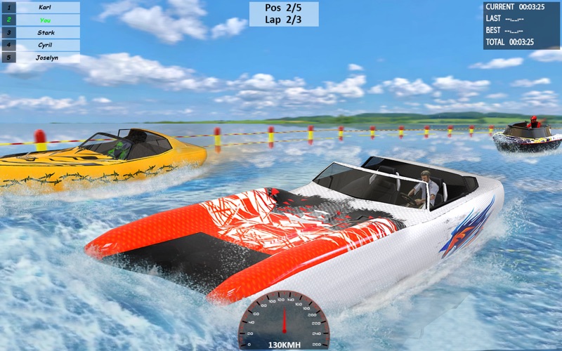 Power Boat Driving Games 2021 iPhone screenshot
