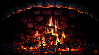 Screenshot #1 pour Virtual Fireplace 3D