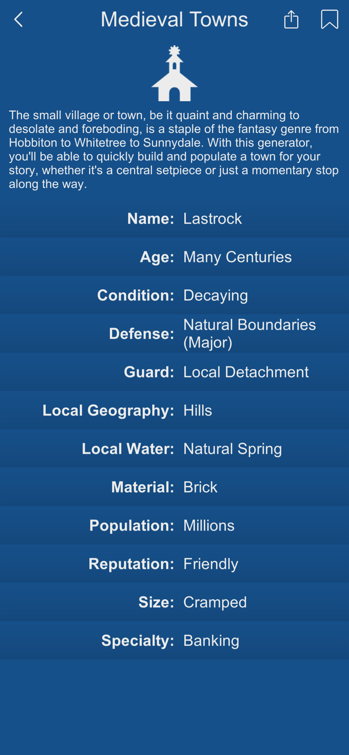 Genesis - World Building