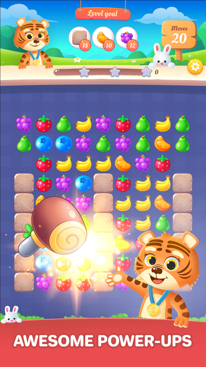 Puzzle matching match 3 games