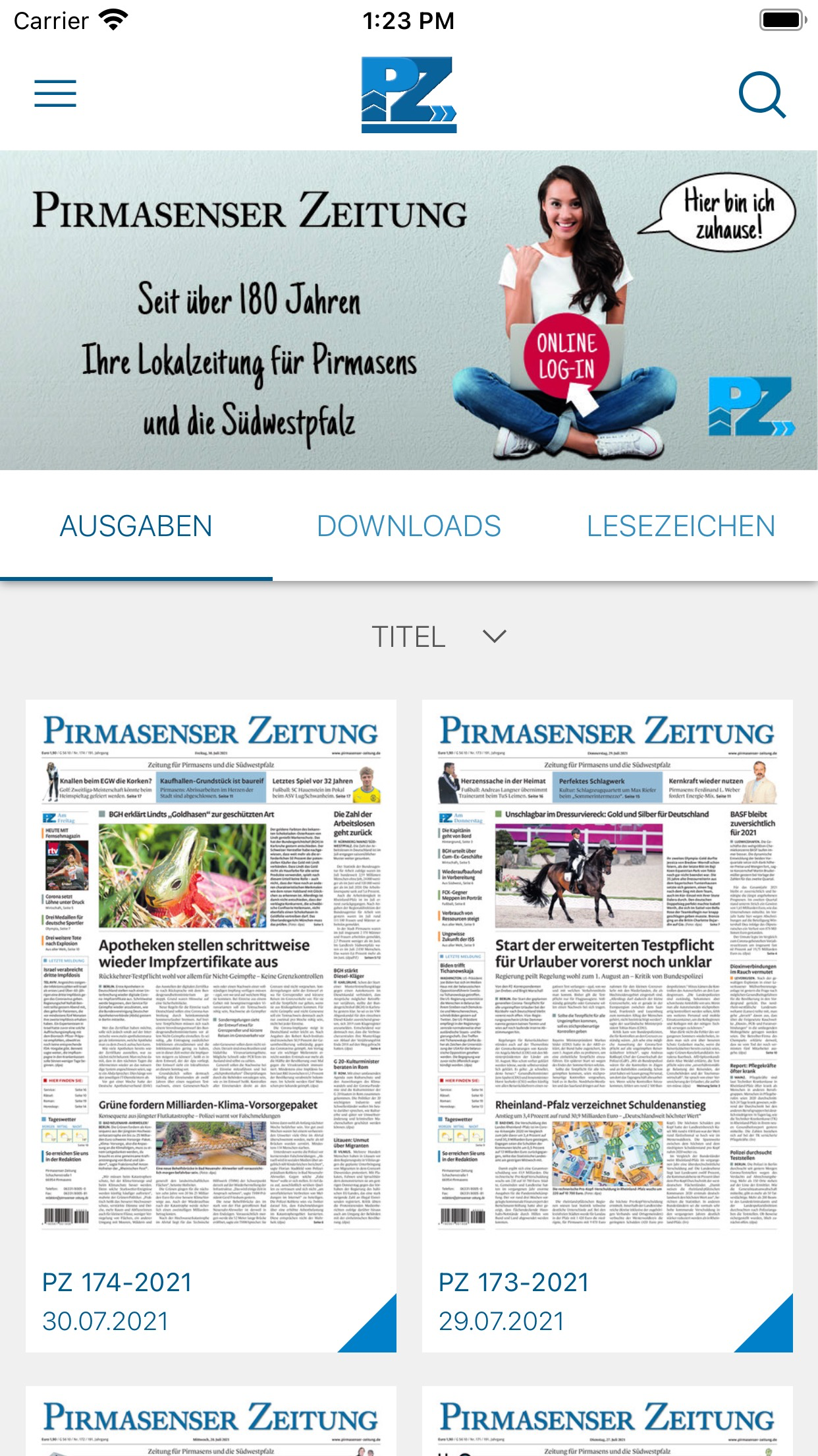 Pirmasenser Zeitung