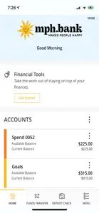 mph.bank screenshot #2 for iPhone