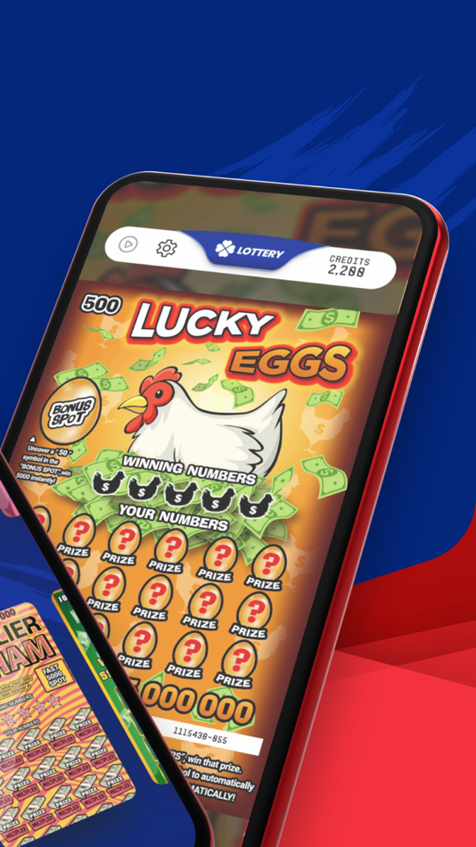 #2. Kaparos Instant Scratch Cards (iOS) Podle: Gengolia Ltd.