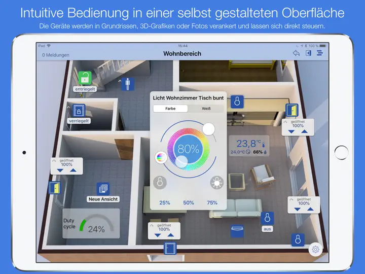 Screenshot von Pocket Control HM For IPad auf dem iPhone 1