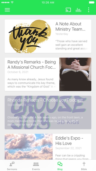 Summerville Baptist Screenshot