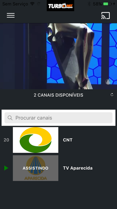 TurboNet Brejense TV Screenshot