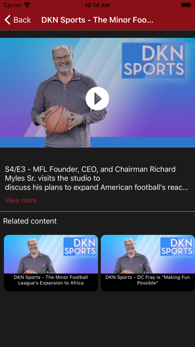 DCE TV Screenshot