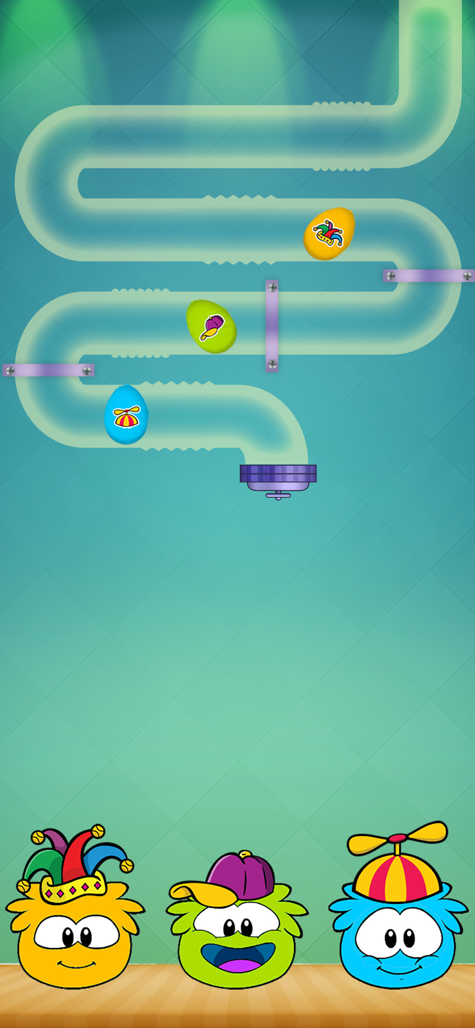 Surprise egg game for toddlers