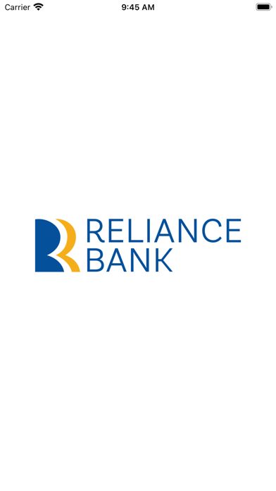 Reliance Bank Mobile Banking Screenshot