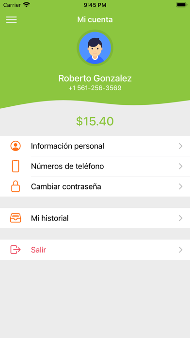 iLlamo: Recargas a Cuba Screenshot