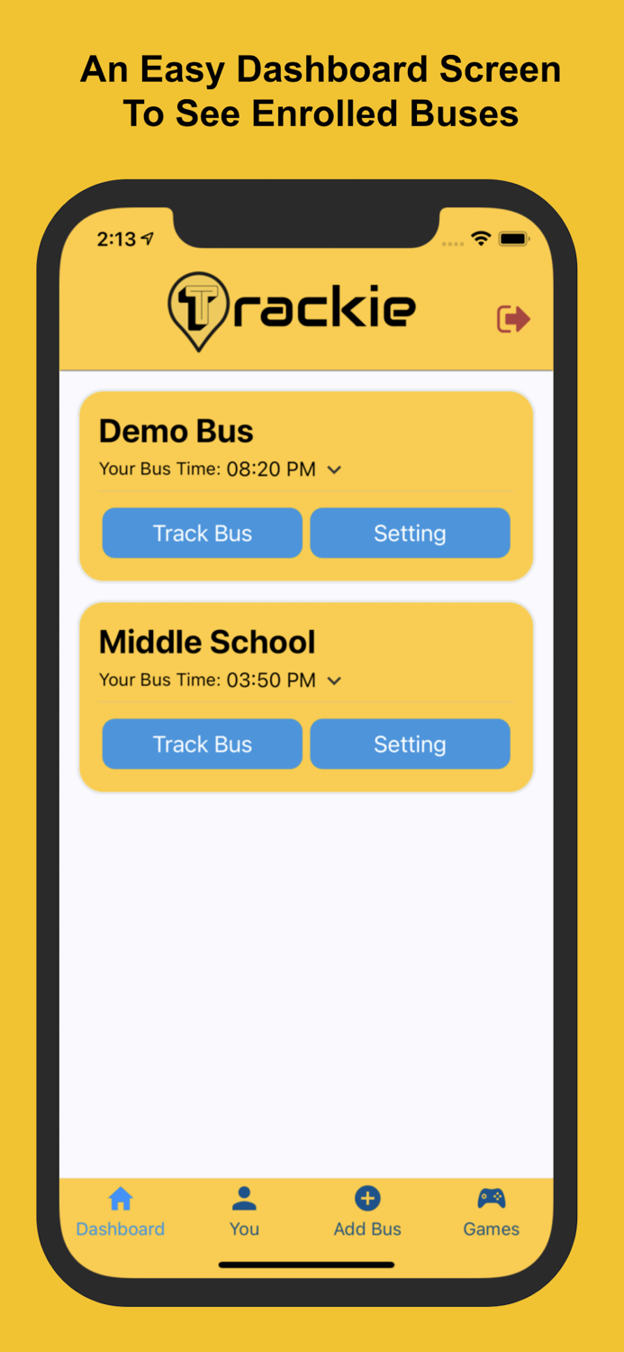 Trackie - School Bus Tracker