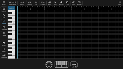 Helium AUv3 MIDI Sequencer Screenshot