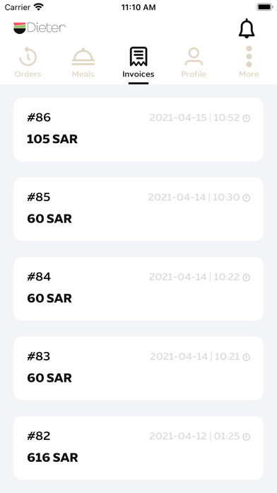 دايتر - التاجر Screenshot