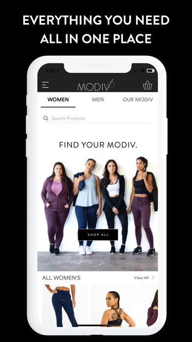 Modiv Brand Screenshot
