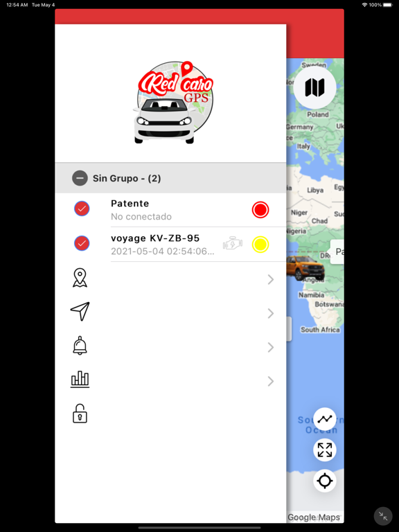 Screenshot #6 pour Red Caro GPS