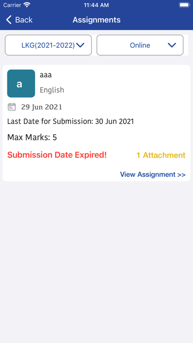 Screenshot #2 pour JRS Parent Portal