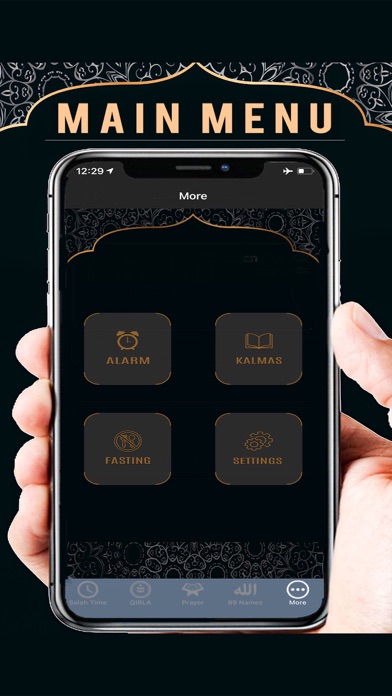 Islamic Pro-Prayer Time, Qibla Screenshot