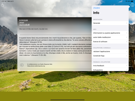 Screenshot #6 pour Calendario Una Parola Per Oggi