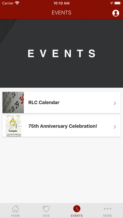 Richland Lutheran Church Screenshot