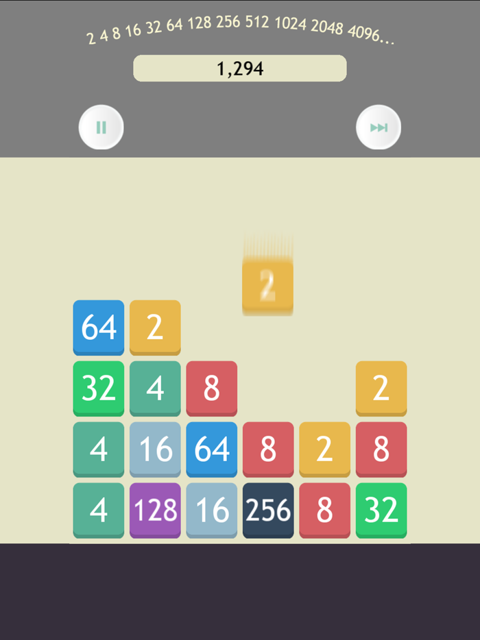 Pow2 -Make 2048 Puzzle