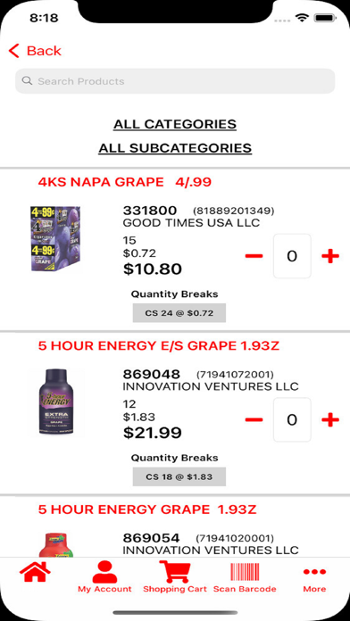 Pitco Foods Screenshot