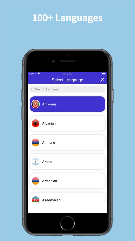 #6. UTranslate App (iOS) 由: Yogesh Rathod