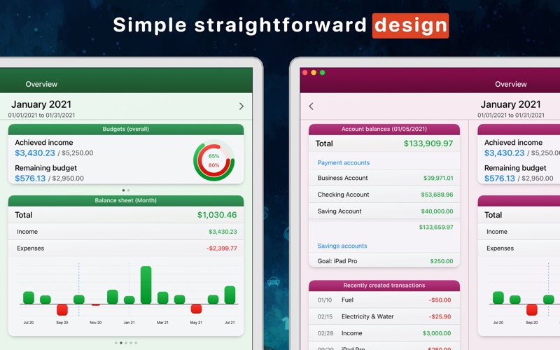 MoneyStats - Budget Planner Screenshot