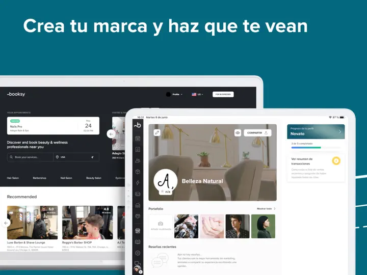 Captura de pantalla de Booksy Biz Pro: Para Tabletas en iPhone 1