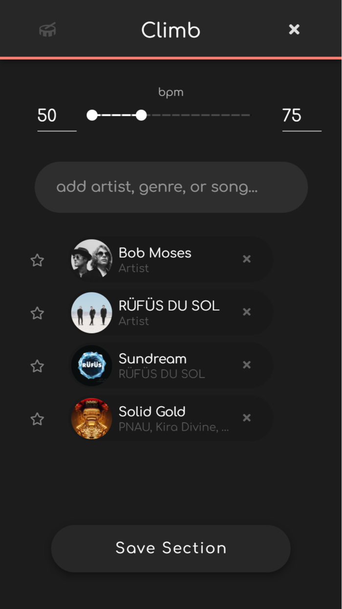Cycler Fitness Playlist Maker