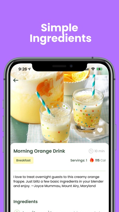 Smoothie Recipes & Diet Screenshot